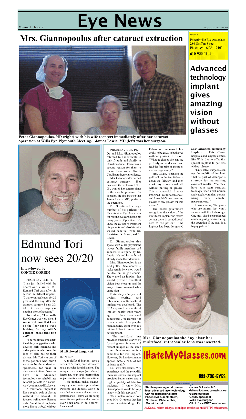 Eye News Volume I Issue 2