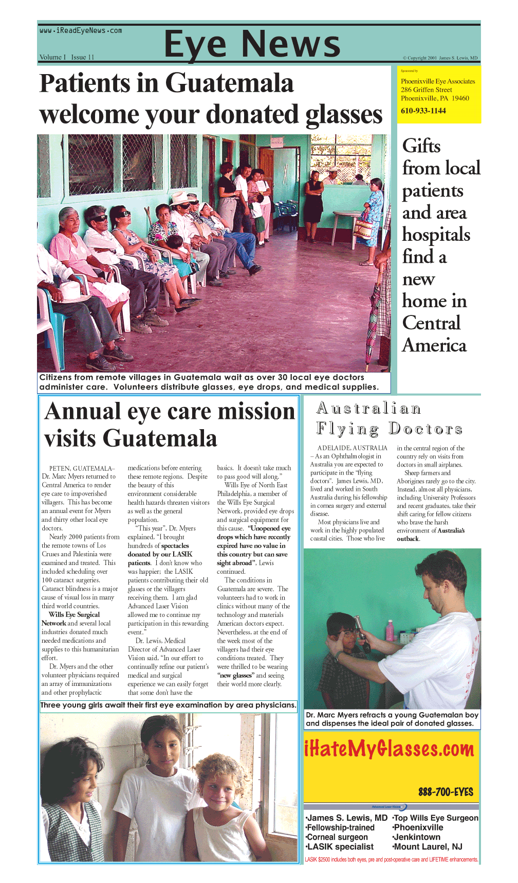 Eye News Volume I Issue 11