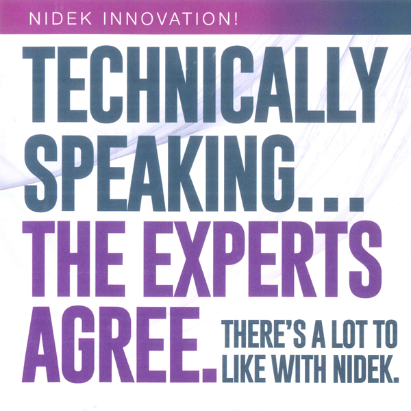 The Experts Agree – NIDEK